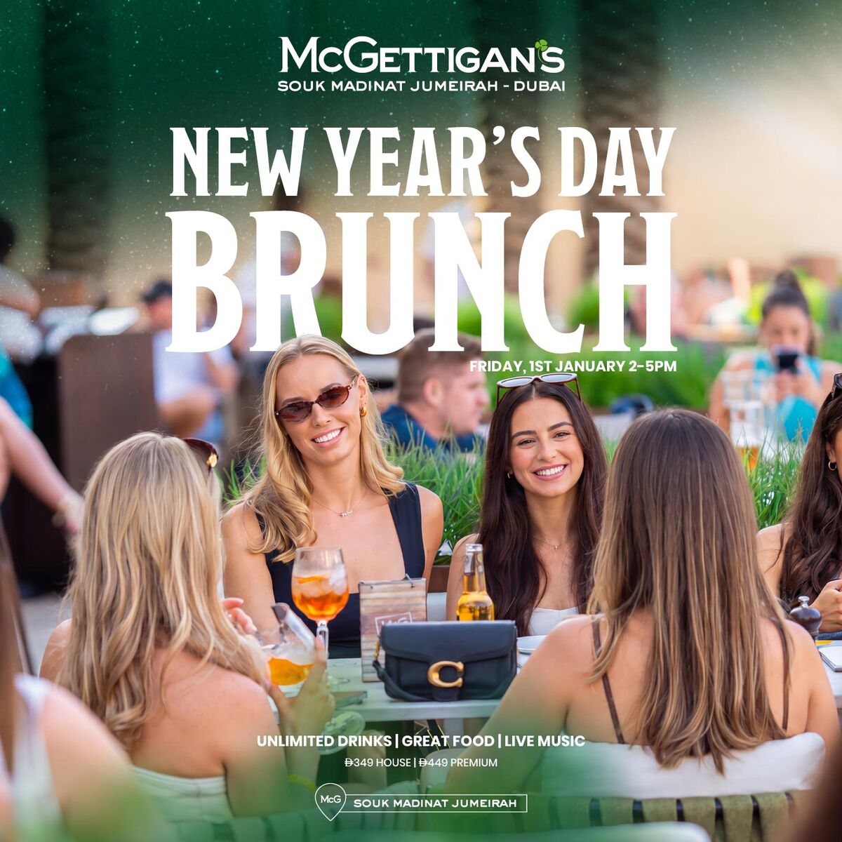 New Year’s Day Brunch at McGettigan's Souk Madinat