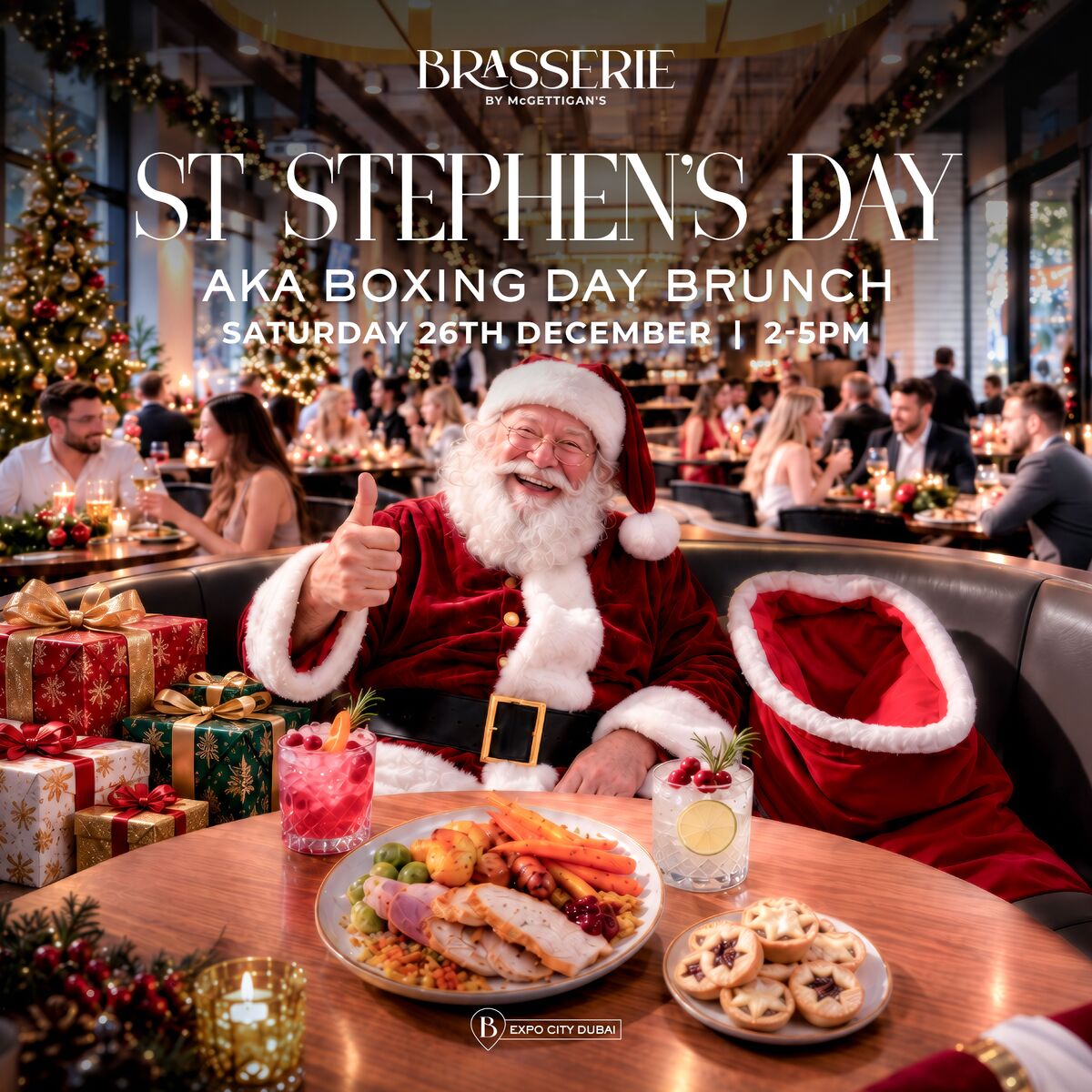 Boxing Day Brunch at Brasserie by McGettigan's