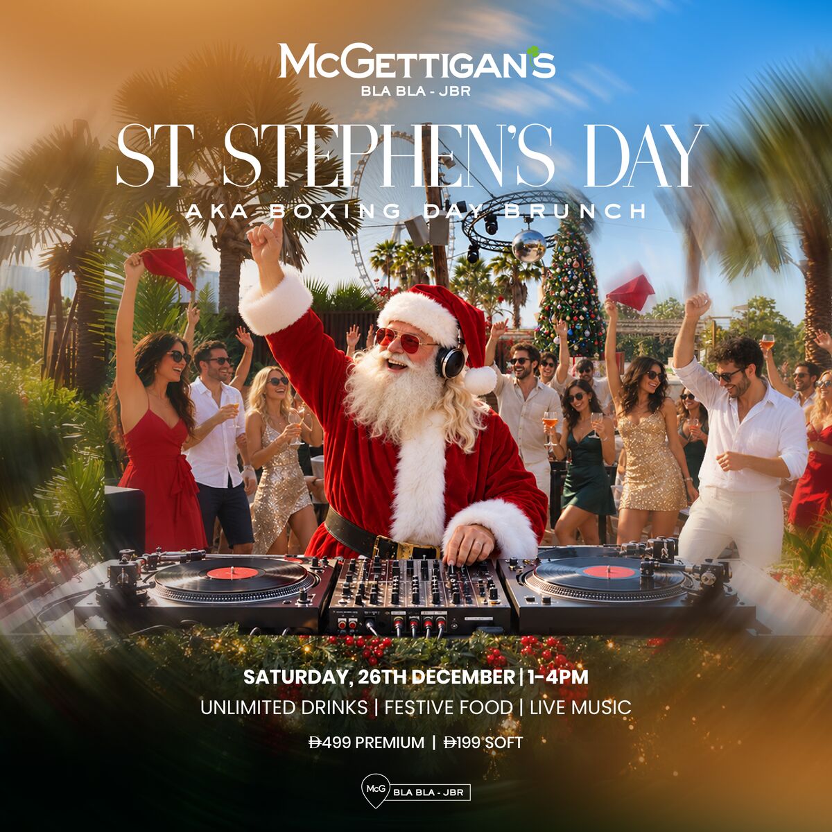 Boxing Day Brunch at McGettigan's Bla Bla